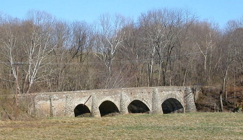 Goose Creek Bridge, built 1802 on Ashby's Gap Turnpike