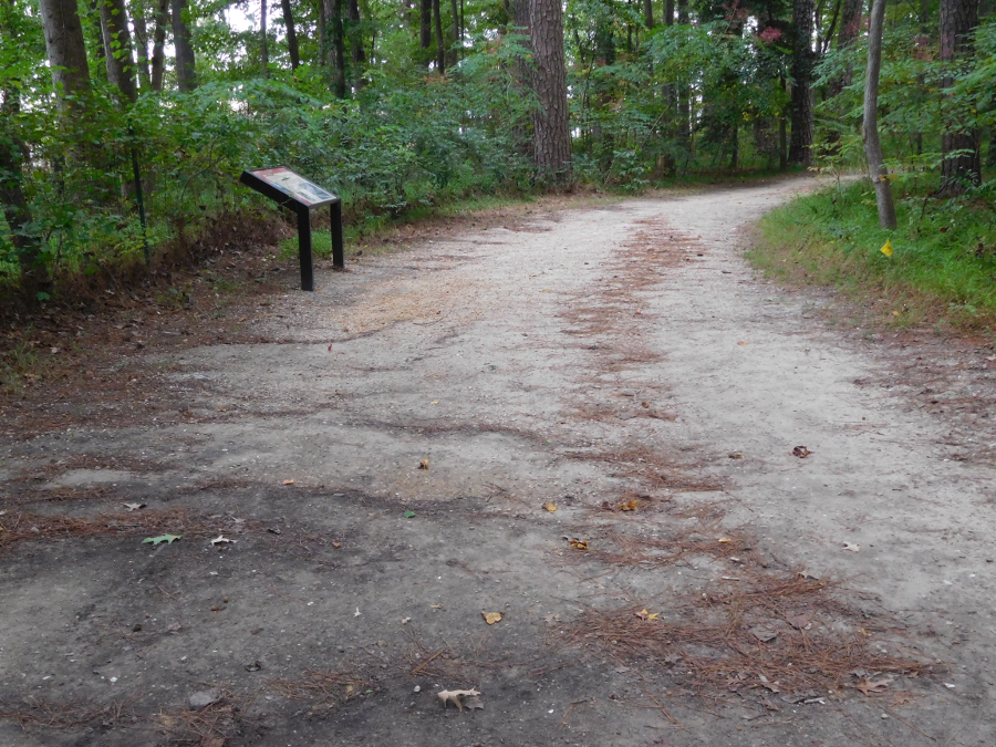 the National Park Service has recreated a stretch of the Great Road at Historic Jamestowne