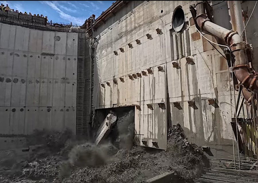 on September 24, 2025, Mary broke through on the South Island after building the second tunnel