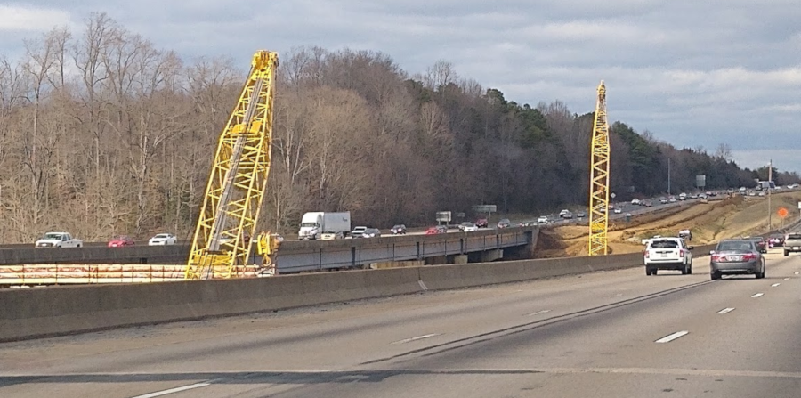 I-95 southbound lanes closed while engineer inspects Potomac Mills
