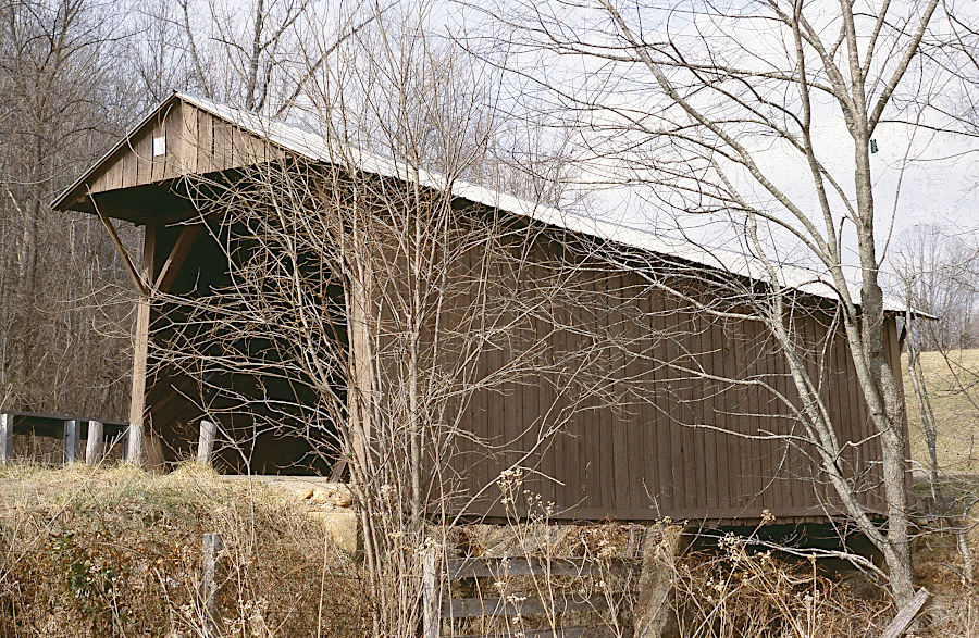 the Jack's Creek Covered Bridge has crossed the Smith River in Patrick County since 1914