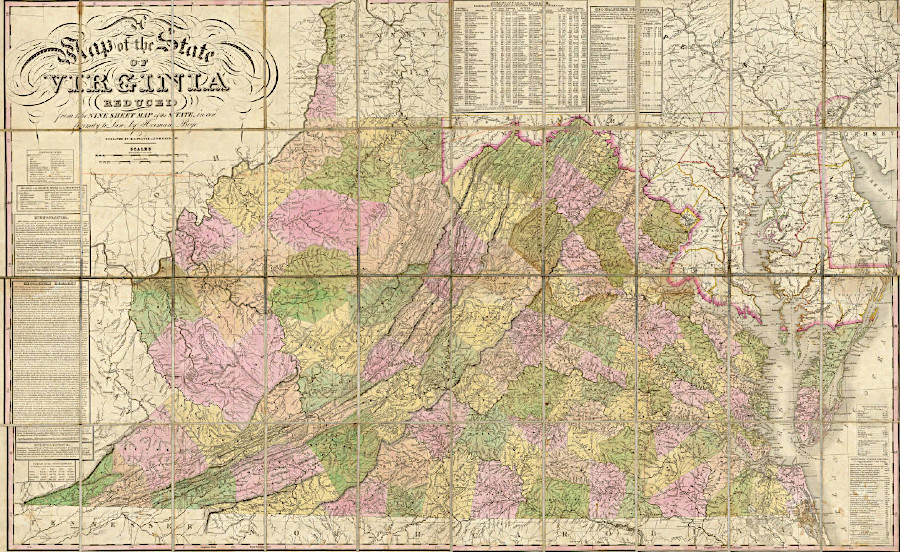 Virginia stretched to the Ohio river before 1863, but Tidewater-focused leaders failed to build adequate transportation infrastructure west of the Allegheny Front