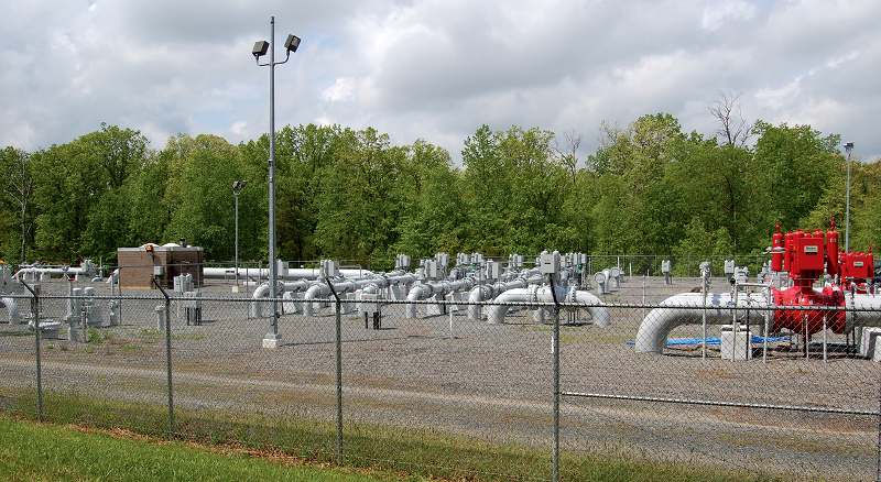 the gas transmission system in northern Virginia, such as Dominion's Measuring and Regulating site in Loudoun County, will be enhanced to push more gas to Cove Point