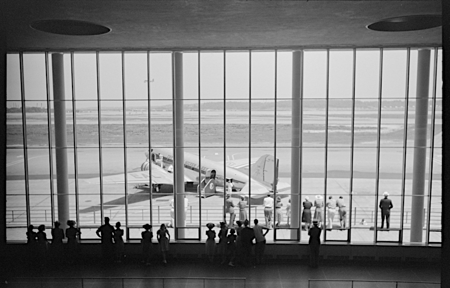 National Airport opened in 1941, before jet airplanes were developed