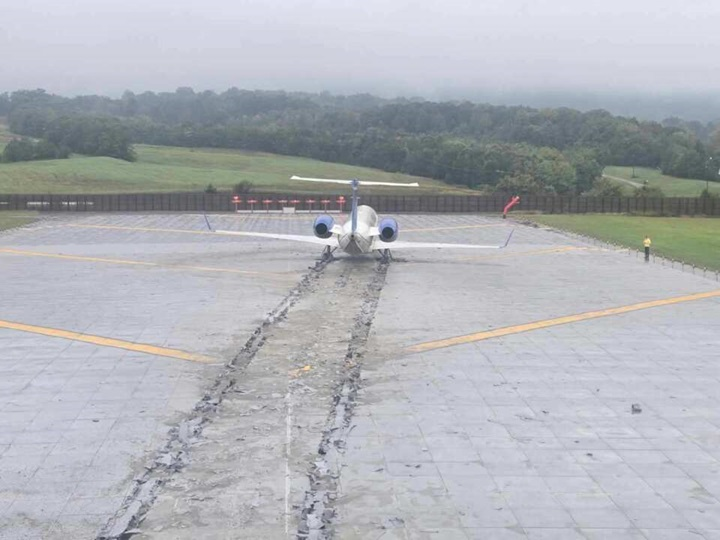 the Engineered Materials Arresting System successfully stopped a runway excursion in 2025