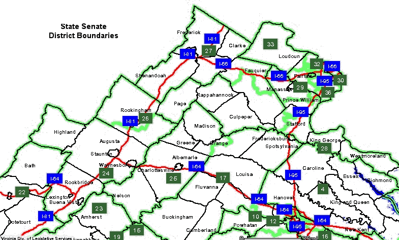 State Senate Districts