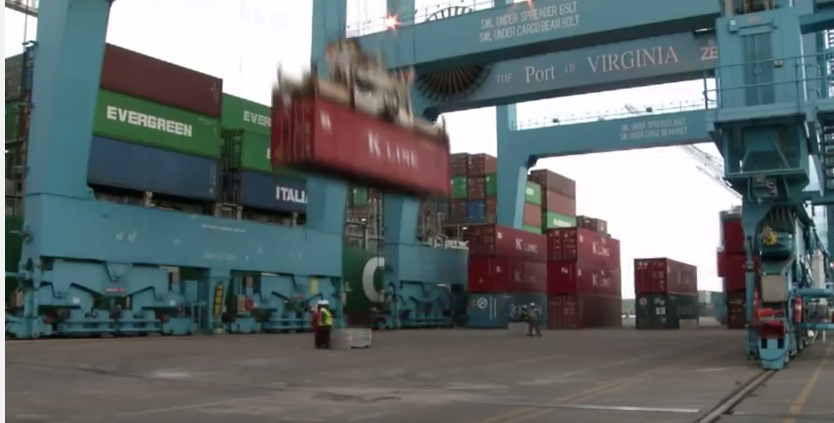 moving containers fast is the key to efficient operations at Virginia Port Authority terminals in Hampton Roads