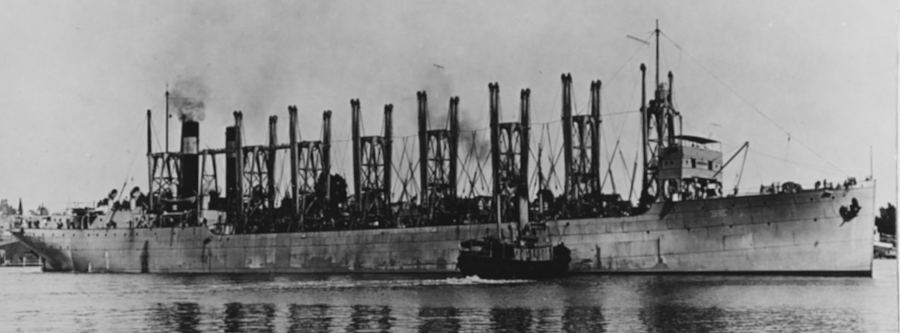 the coal-transporting collier USS Jupiter was converted into the first US aircraft carrier, the USS Langley