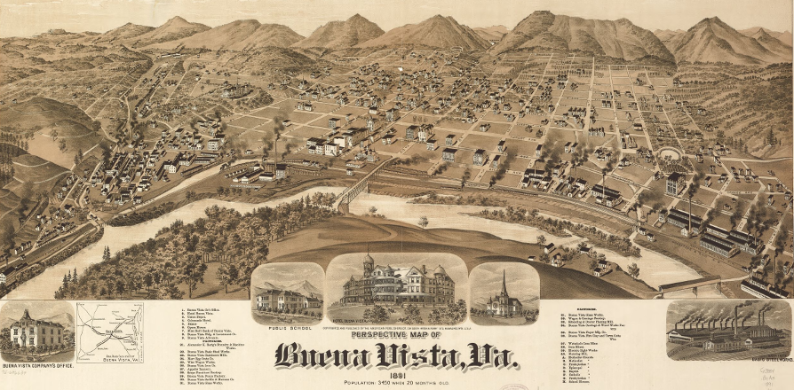 Buena Vista was a boom town in the 1890's