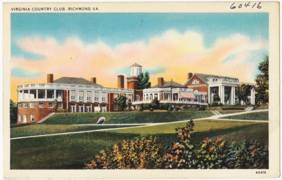 The Country Club of Virginia is located in the west end of Richmond