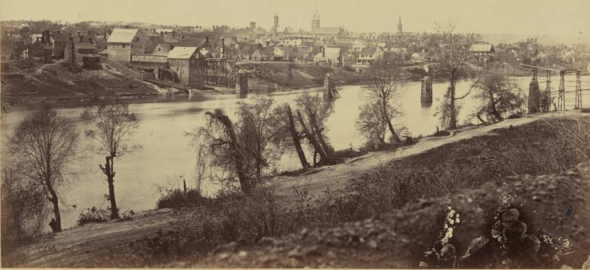 Fredericksburg in February 1863