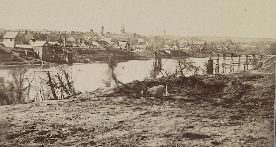 Fredericksburg in early 1863
