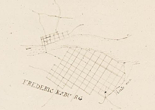 Fredericksburg was a key stop on the stage road in 1820