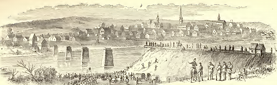 Fredericksburg in 1862