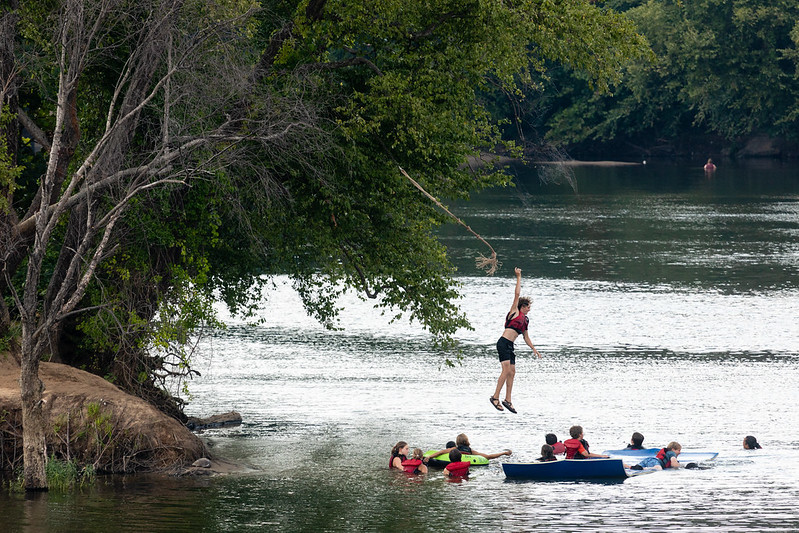 the James River is now a major recreational asset in Richmond