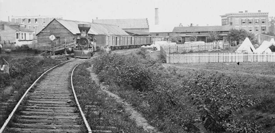 Orange and Alexandria (O&A) Railroad station at Culpeper