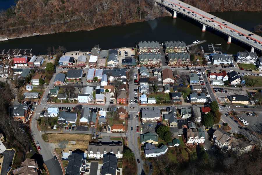 the Town of Occoquan owns parkland in Prince William County, outside the town's boundaries