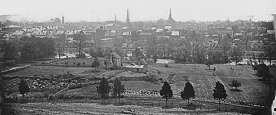 Petersburg in 1865, after Union capture