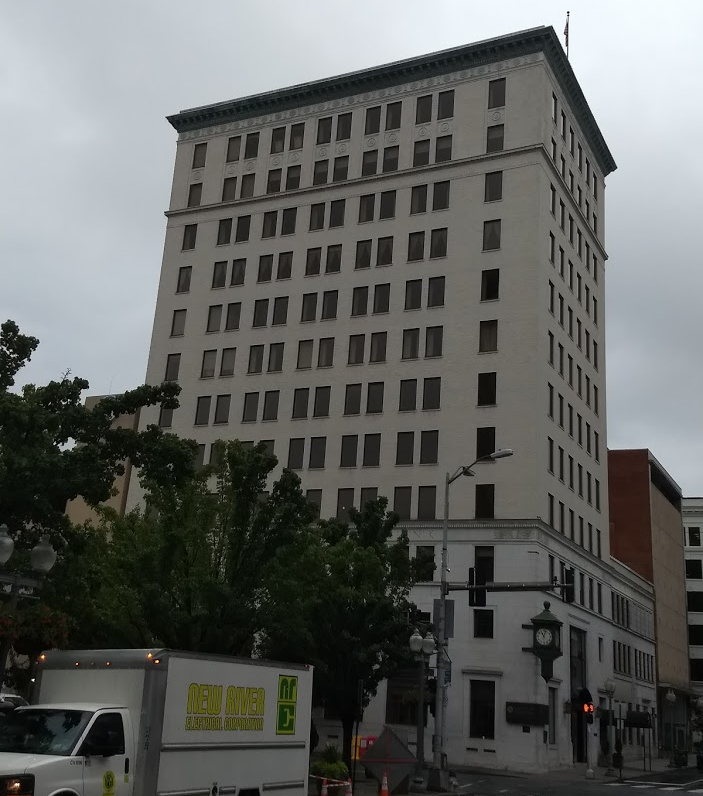 the 12-story building now occupied by American National was completed in 1927