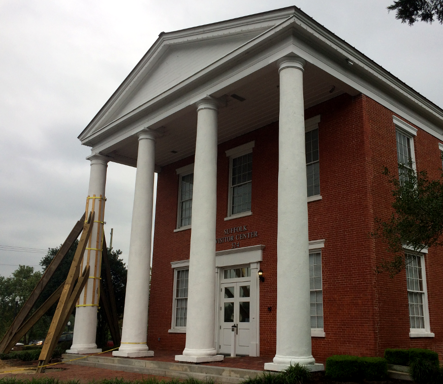 former Nansemond County Courthouse, now Suffolk Visitor Center