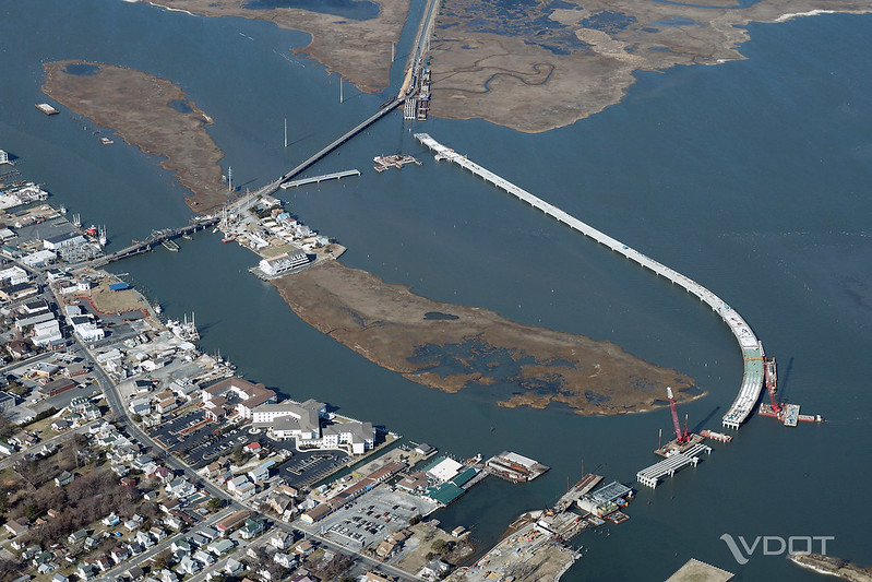 building the new bridge to Chincoteague in 2009