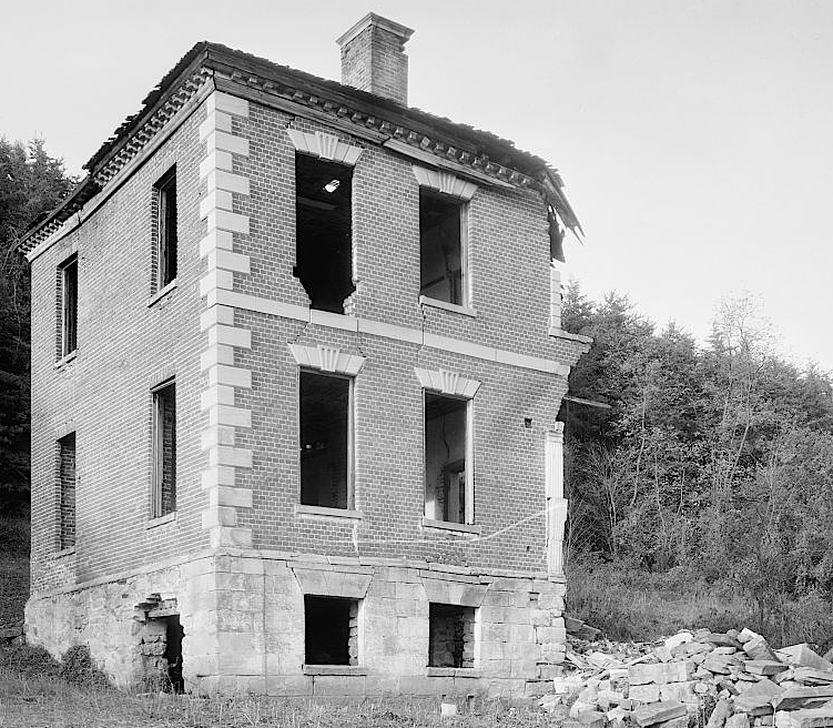 the house of Foushee Tebbs was demolished in 1934-35