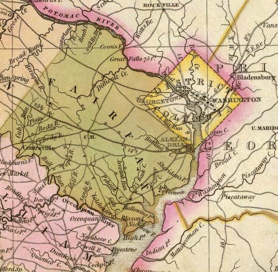 Fairfax County in 1827
