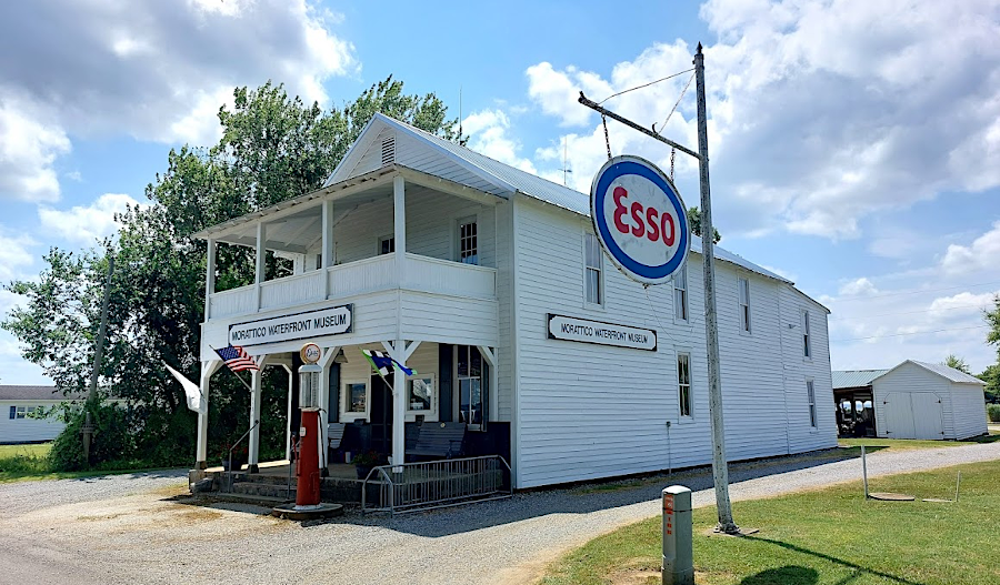 ships brought goods to the Morattico wharf in Lancaster County, and they were sold in the General Store (now a museum)