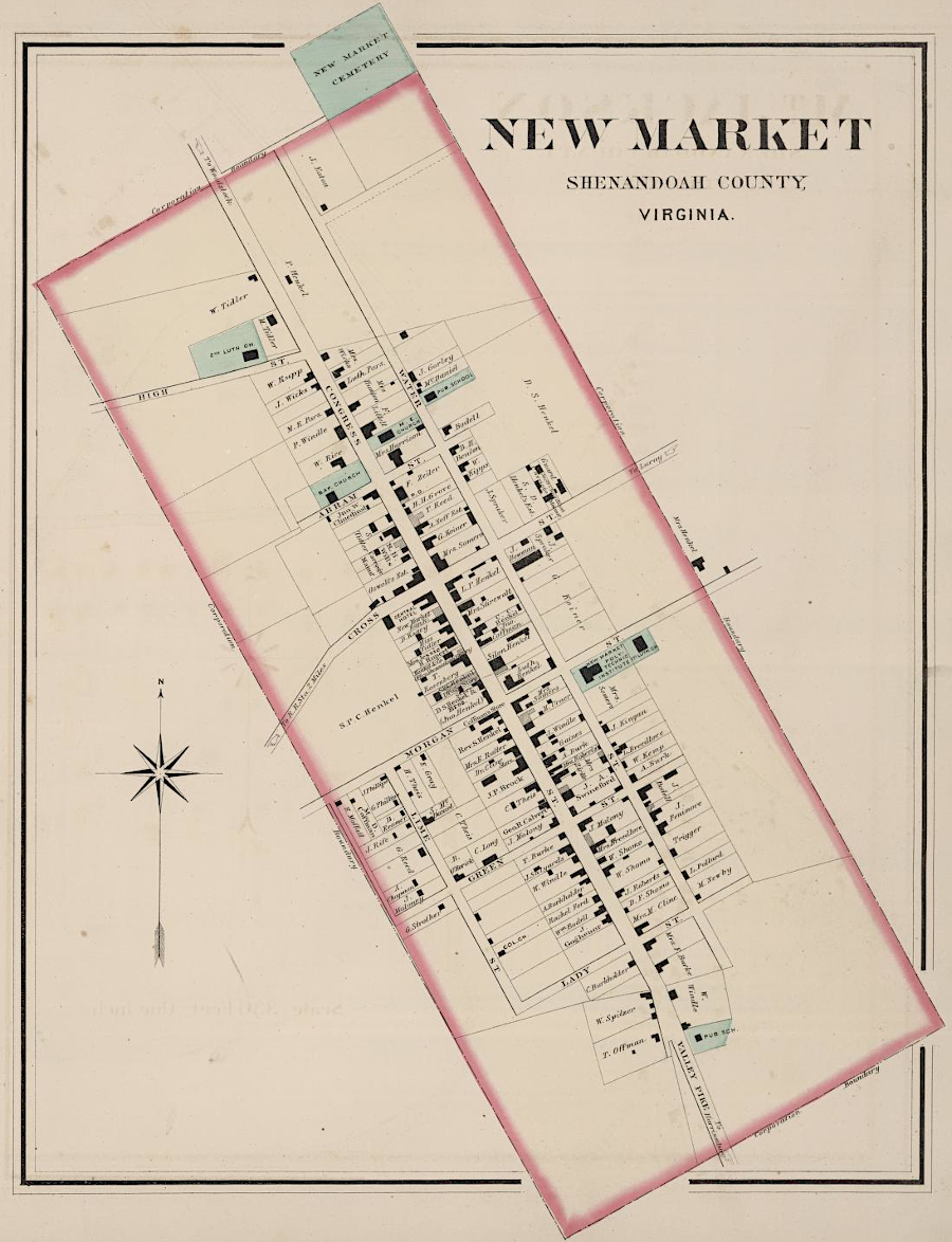 New Market in 1878