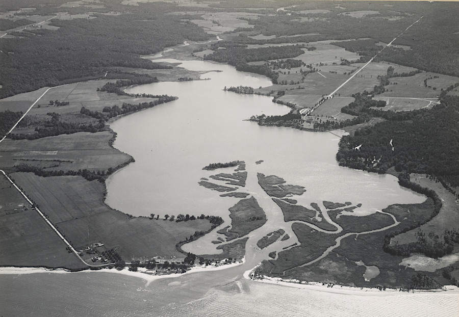 Popes Creek in the 1940's
