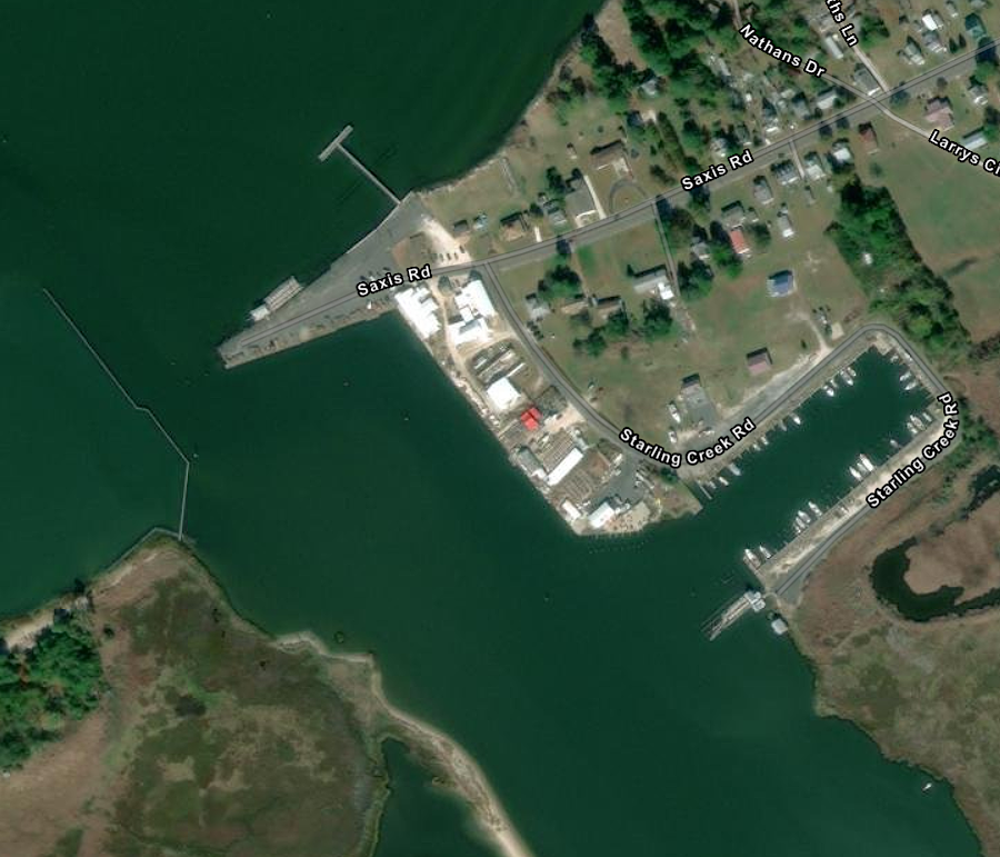 the US Army Corps of Engineers built the current harbor in 1965