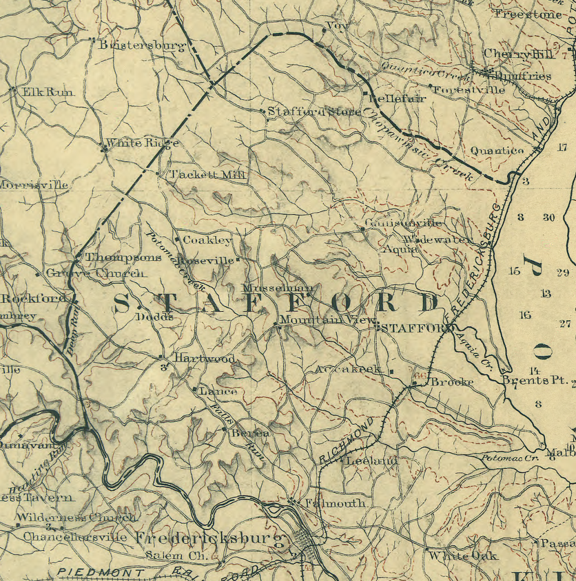 Stafford County in 1894