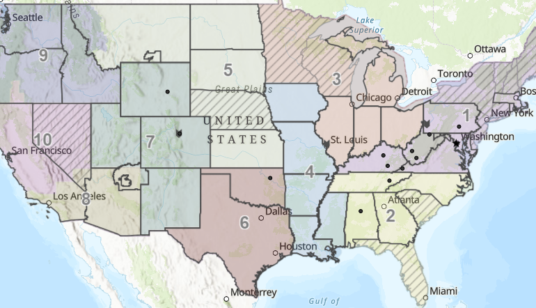 Virginia is in Region 1 of the Office of Surface Mining and Reclamation, which is headquartered in Pennsylvania