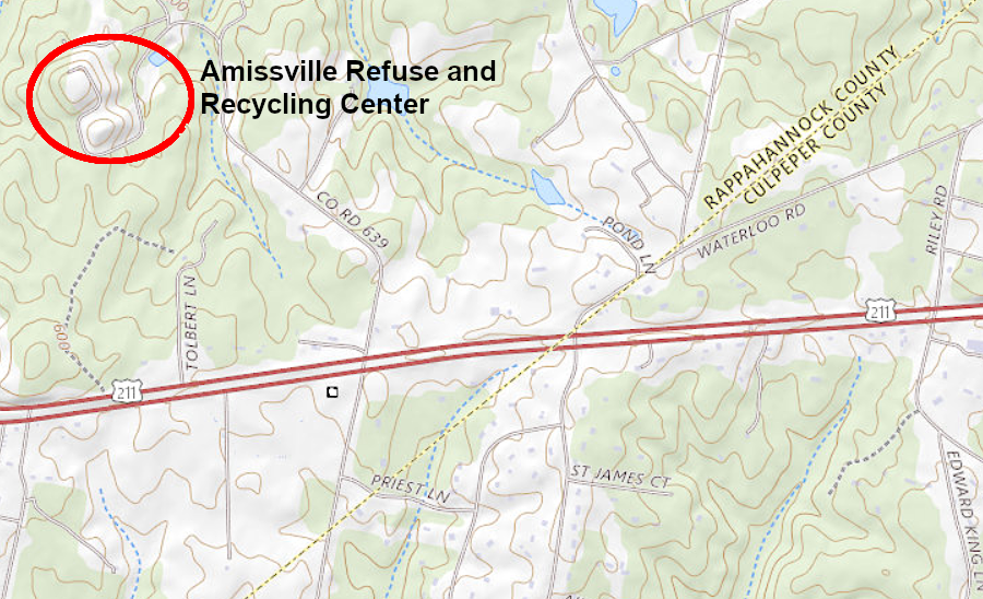 in 2023, Rappahannock County authorized Culpeper County residents to pay $28/month to use the Amissville Refuse and Recycling Center