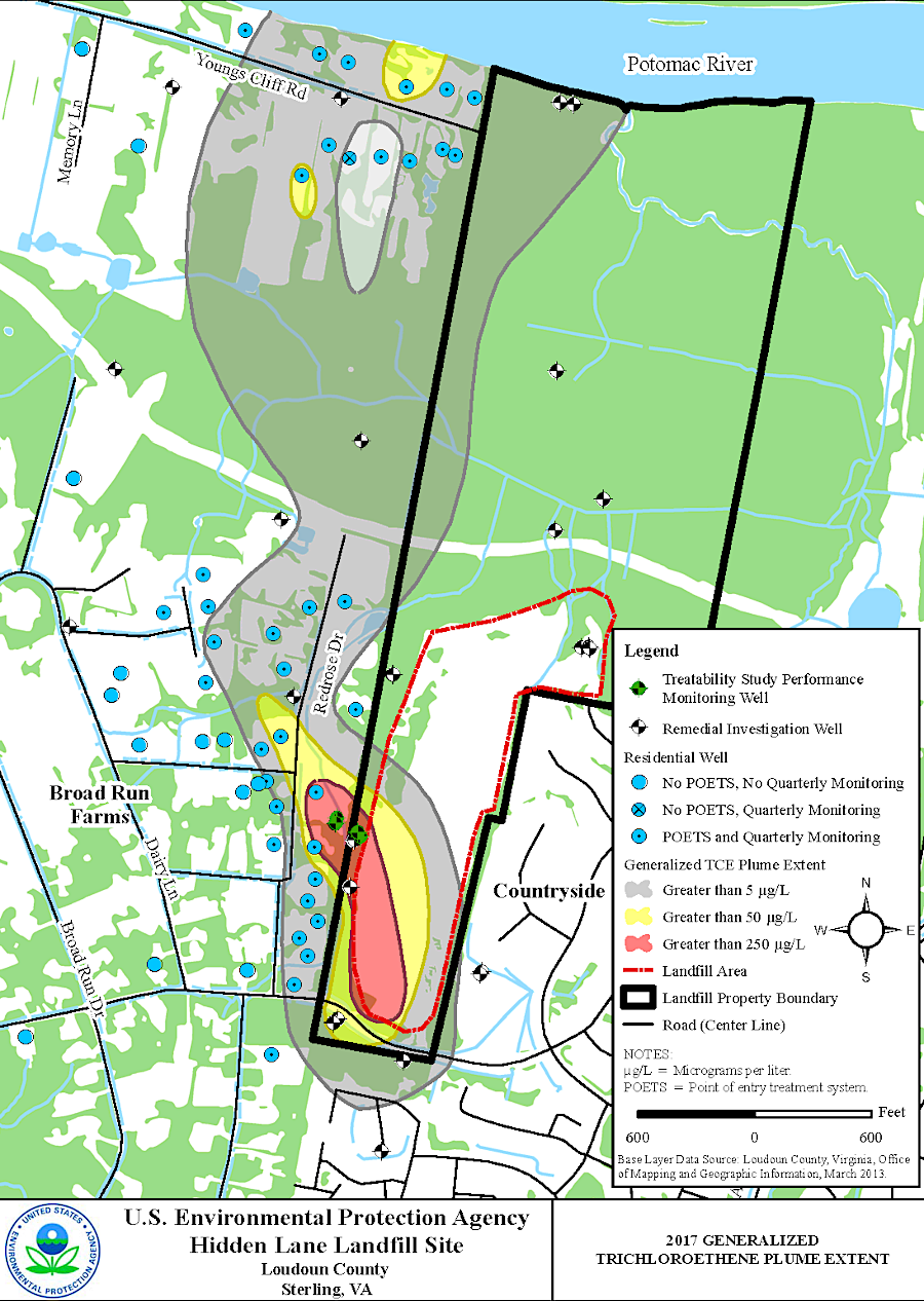 the Hidden Lane Landfill cleanup began in 2024