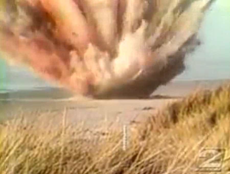 Oregon's atttempt to dynamite a dead whale in 1970 blasted blubber beyond all believable bounds