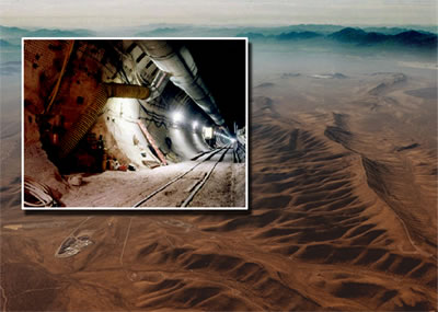 Yucca Mountain was attractive geologically because it was so dry, limiting the risk of water spreading the nuclear waste