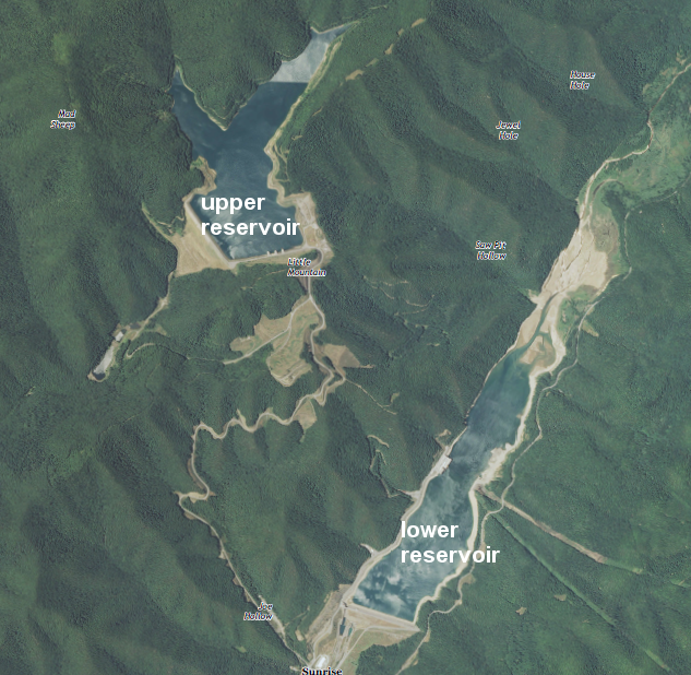 the Bath County Pumped Storage Station, like Smith Mountain Lake, is designed to generate electricity from hydropower at times of peak demand