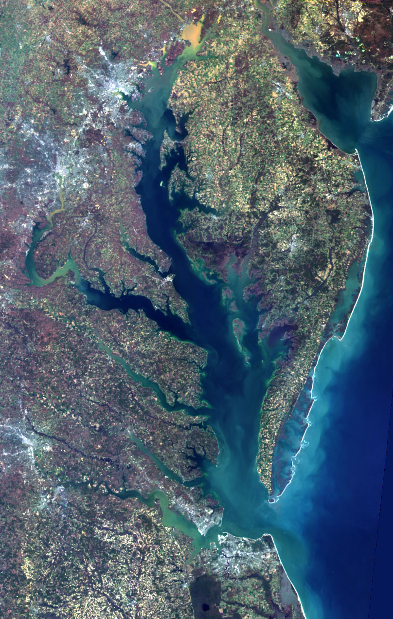 Chesapeake Bay on March 24, 2000