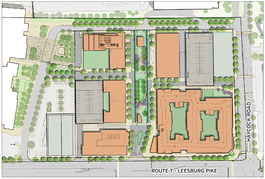 the City of Falls Church approved the West Falls Development Project in 2021