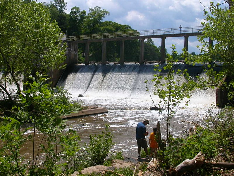 Lake Jackson Dam (Prince William County) was built to generate hydropower, but now provides just recreational and stormwater management benefits