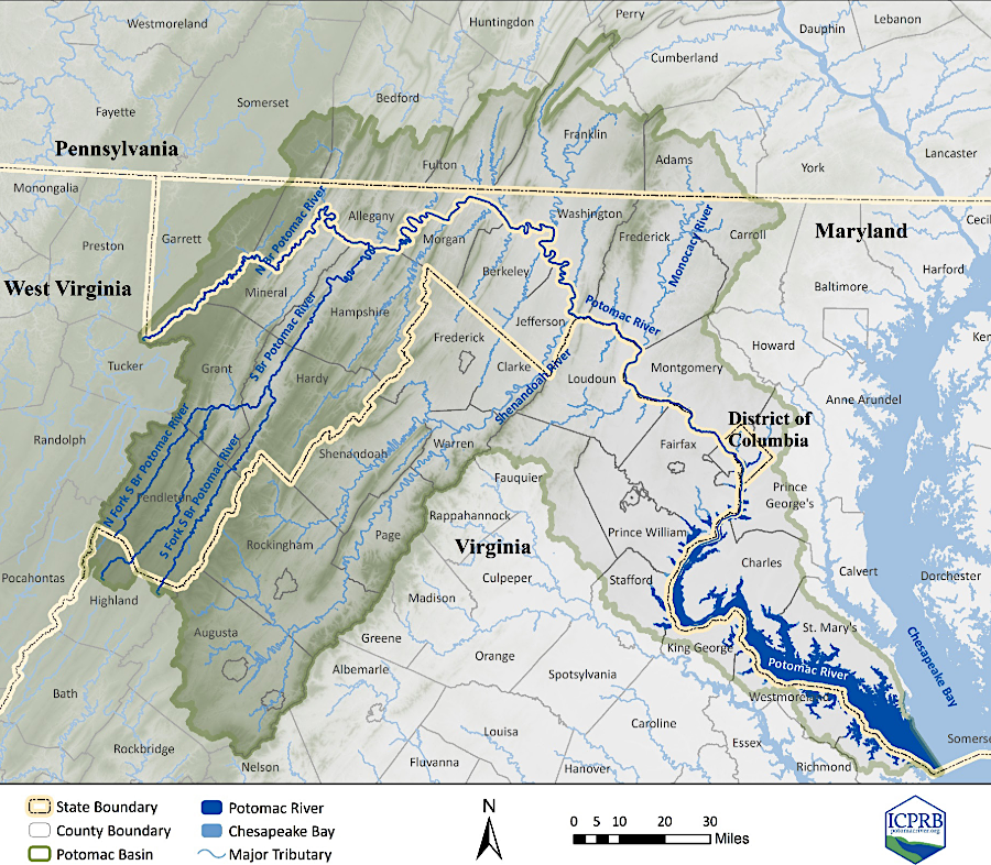 a mult-state body helps to manage water supplies drawn from the Potomac River basin during drought periods