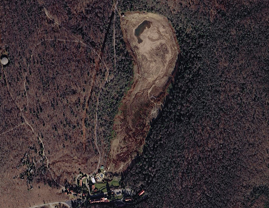 Mountain Lake in 2003 vs. 2025